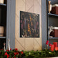 "Mimmo Rotella-Inspired Flower Canvas Prints" by PenPencilArt
