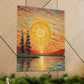 "Claude Monet-Inspired 'The Sun' Poster Print" by PenPencilArt