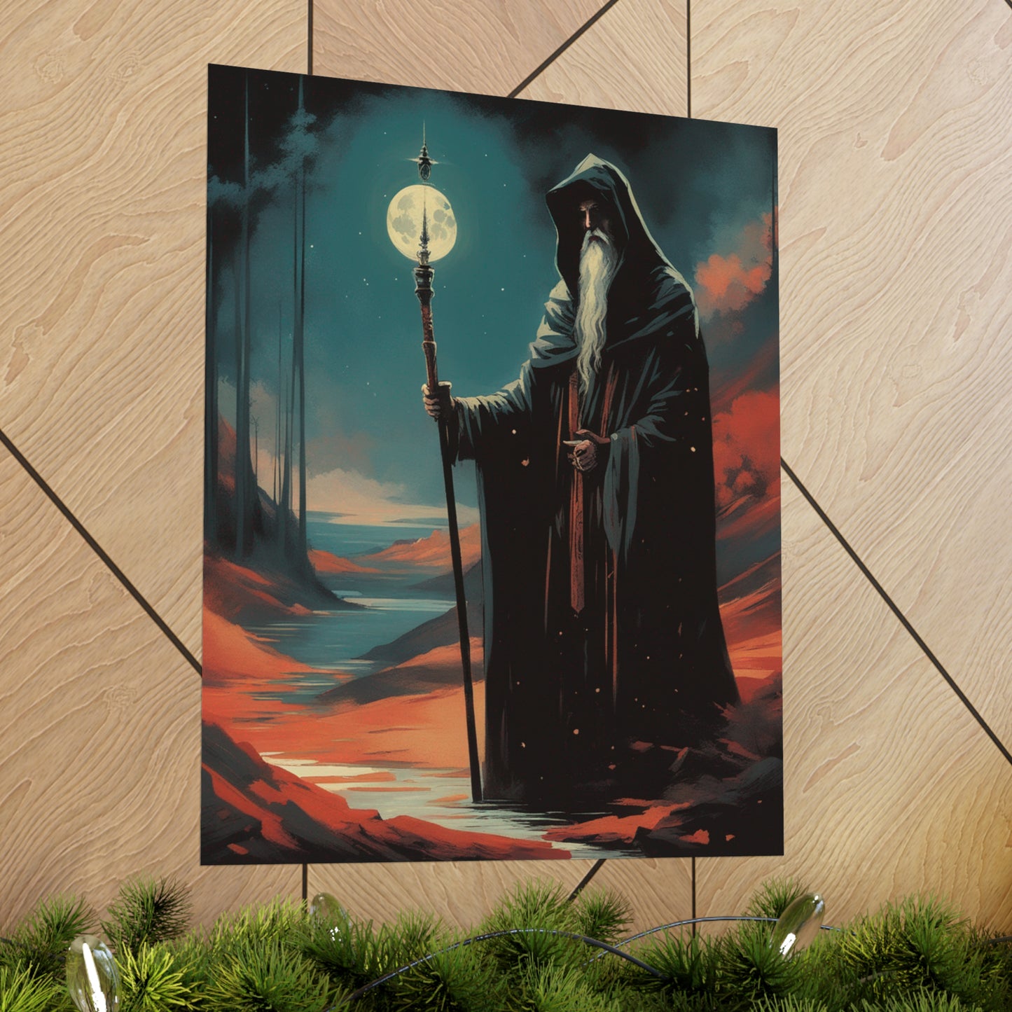 Victor Mosquera, Raymond Swanland, Yume Nikki-Inspired Art Print: "The Hermit" by PenPencilArt