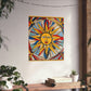 "Willem de Kooning Inspired Sun Poster Print" by PenPencilArt