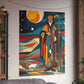 "The Hermit Poster by Wassily Kandinsky - Modern Art Inspired Print" by PenPencilArt