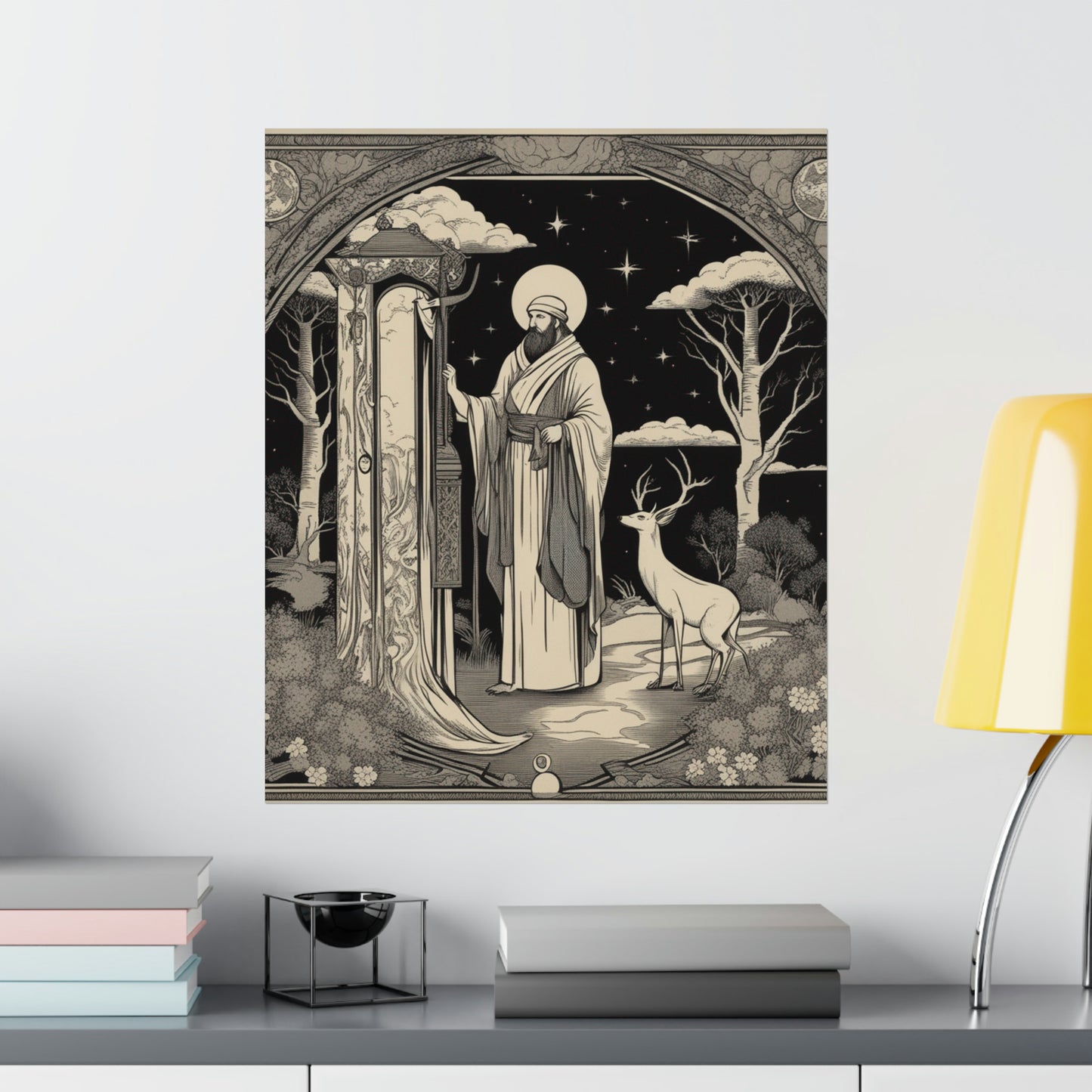 "The Hermit: Nara Yoshimoto-Inspired Poster Prints" by PenPencilArt