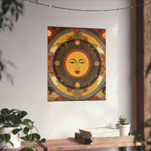 "Qiu Ying Inspired 'The Sun' Poster Prints" by PenPencilArt