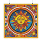 "Vibrant Peter Max-Inspired Sun Art Prints" by PenPencilArt