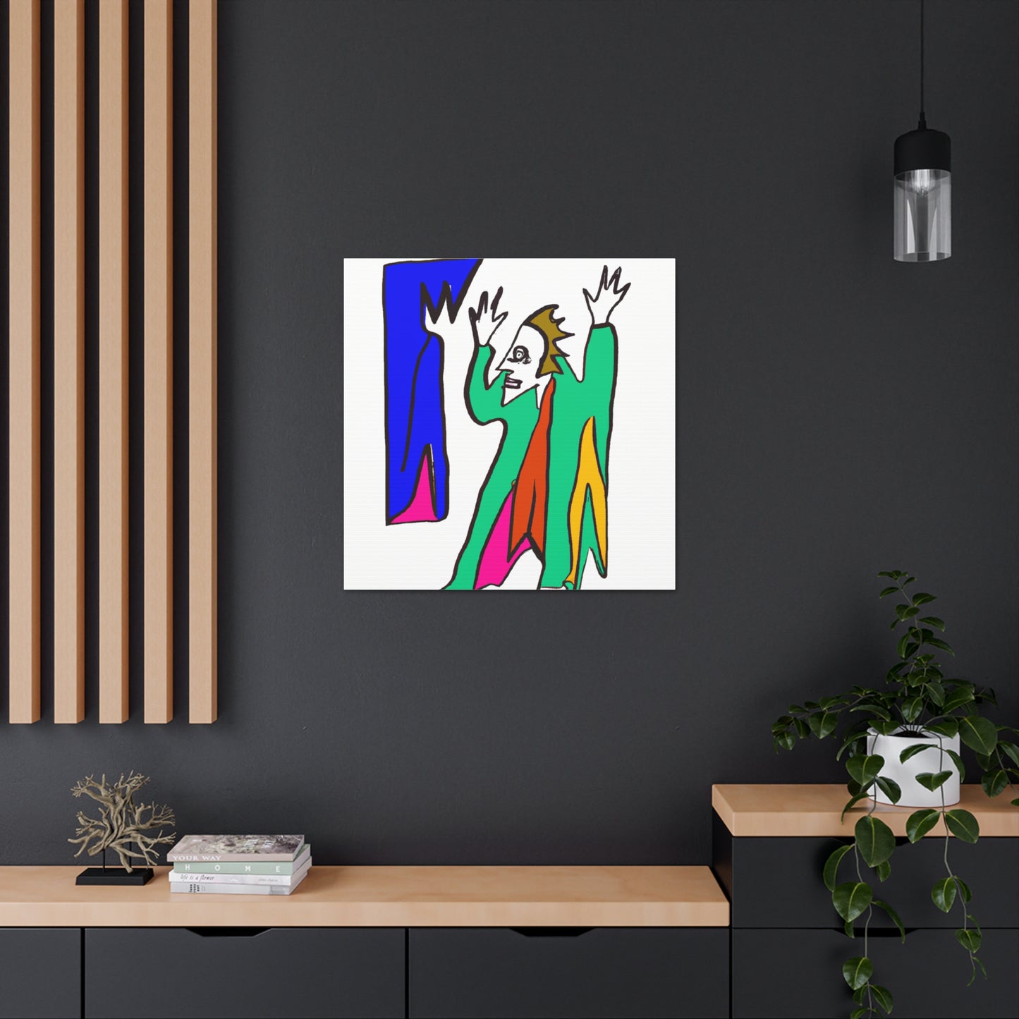 "Kazimir Malevich Design Canvas Print - Allow Magic to Guide You" by PenPencilArt