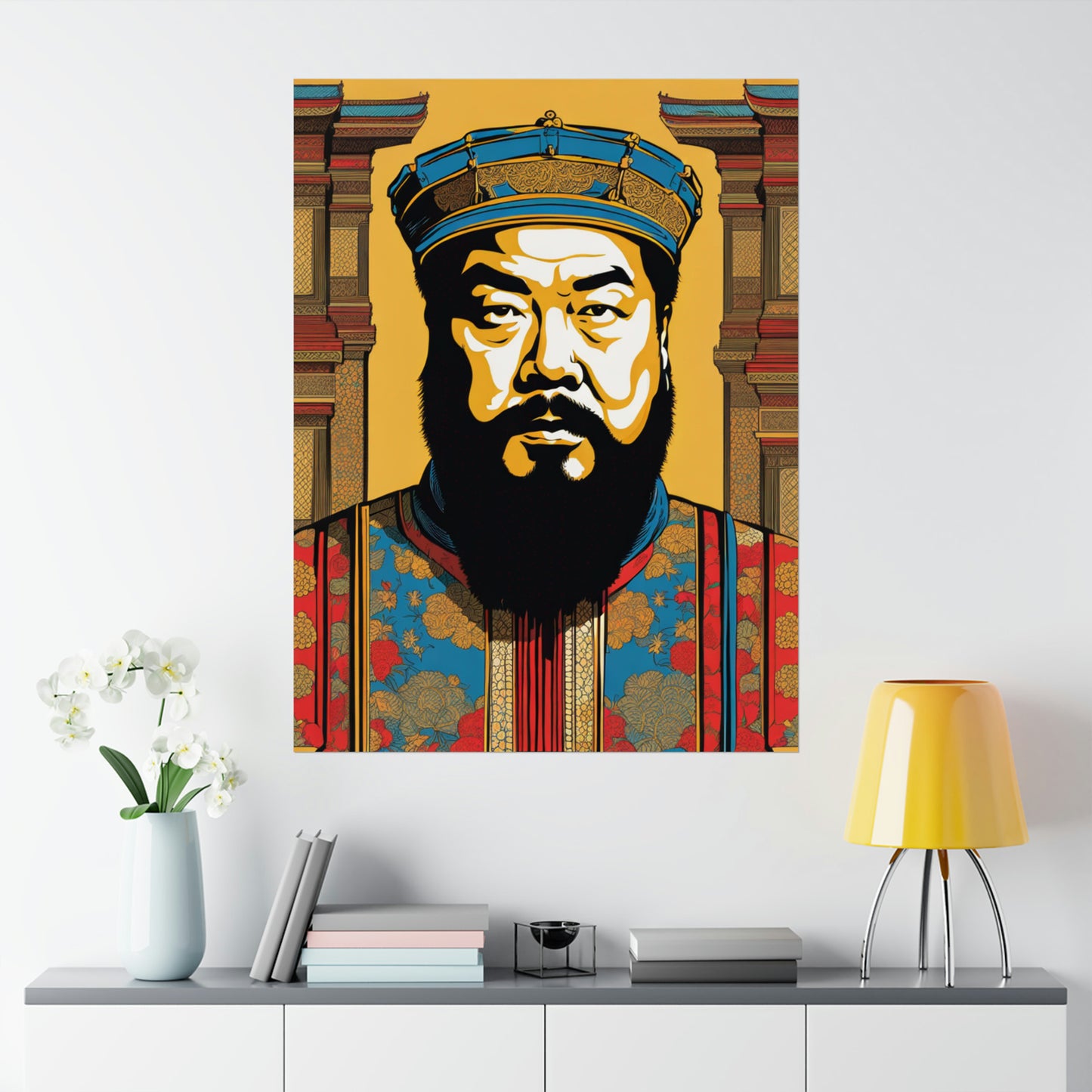 "Justice Inspired Poster Print: Art in the Style of Ai Weiwei" by PenPencilArt