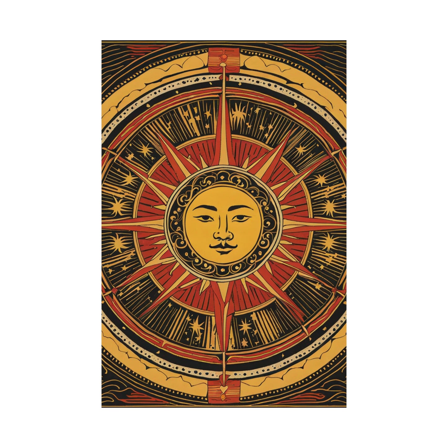 "Ai Weiwei Inspired 'The Sun' Art Poster Prints" by PenPencilArt