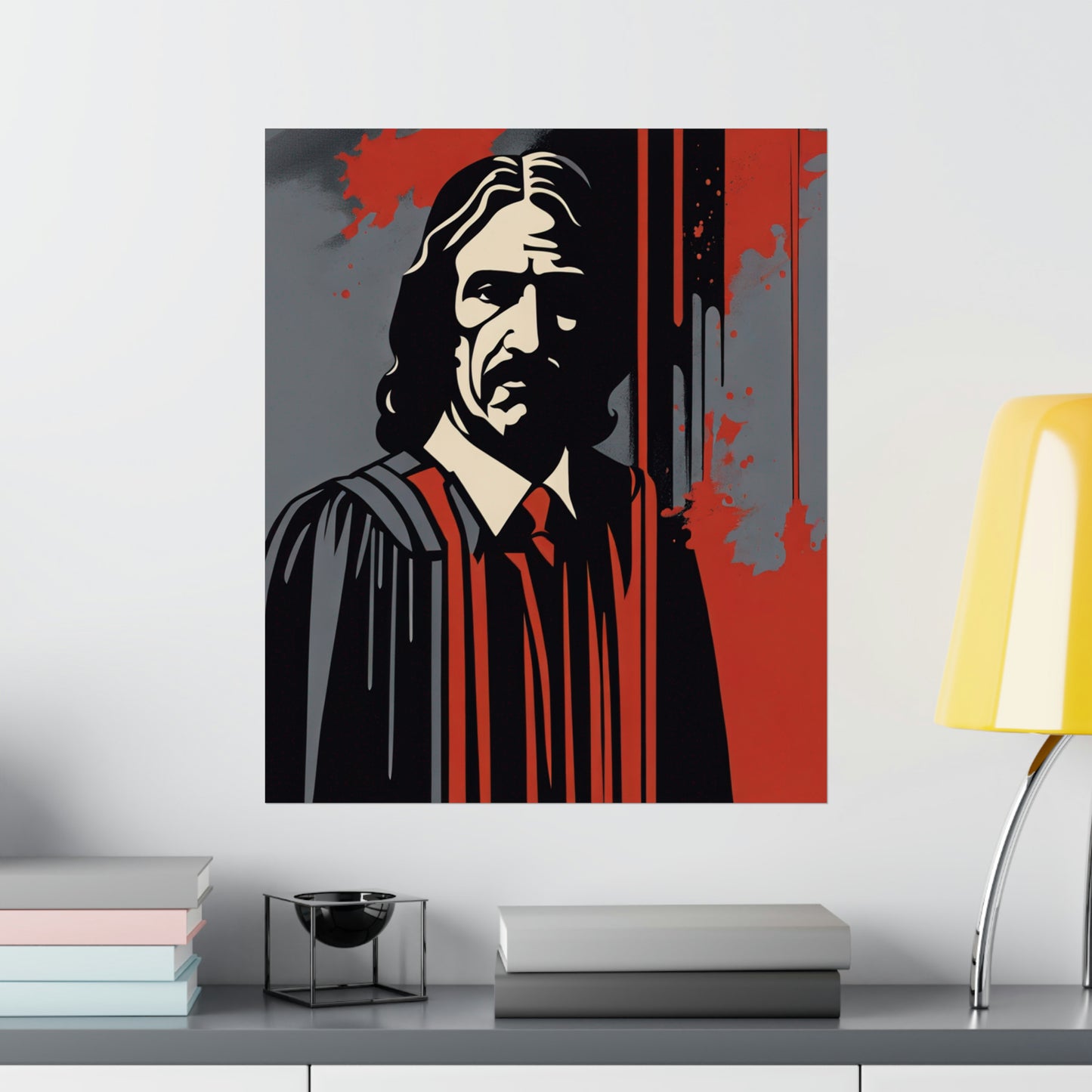 "Justice Print Inspired by Clyfford Still | Poster Wall Art Decor" by PenPencilArt