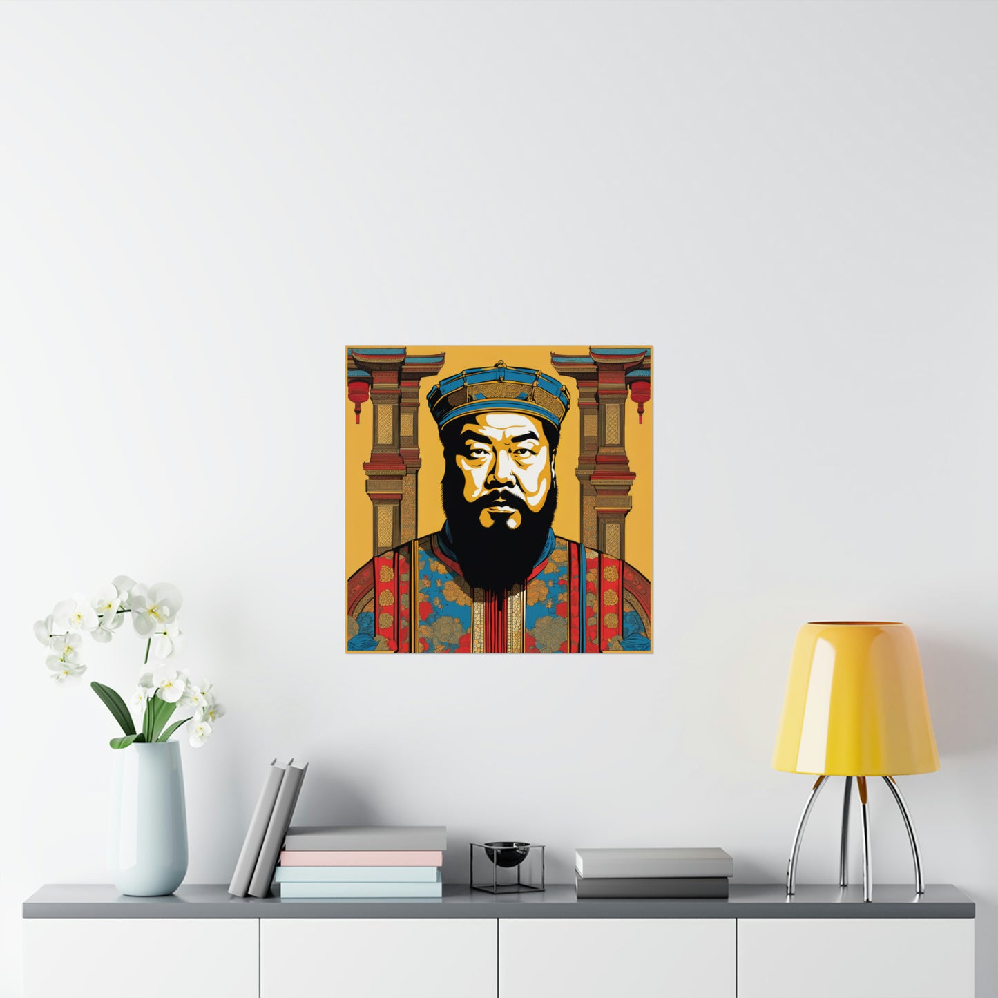 "Justice Inspired Poster Print: Art in the Style of Ai Weiwei" by PenPencilArt