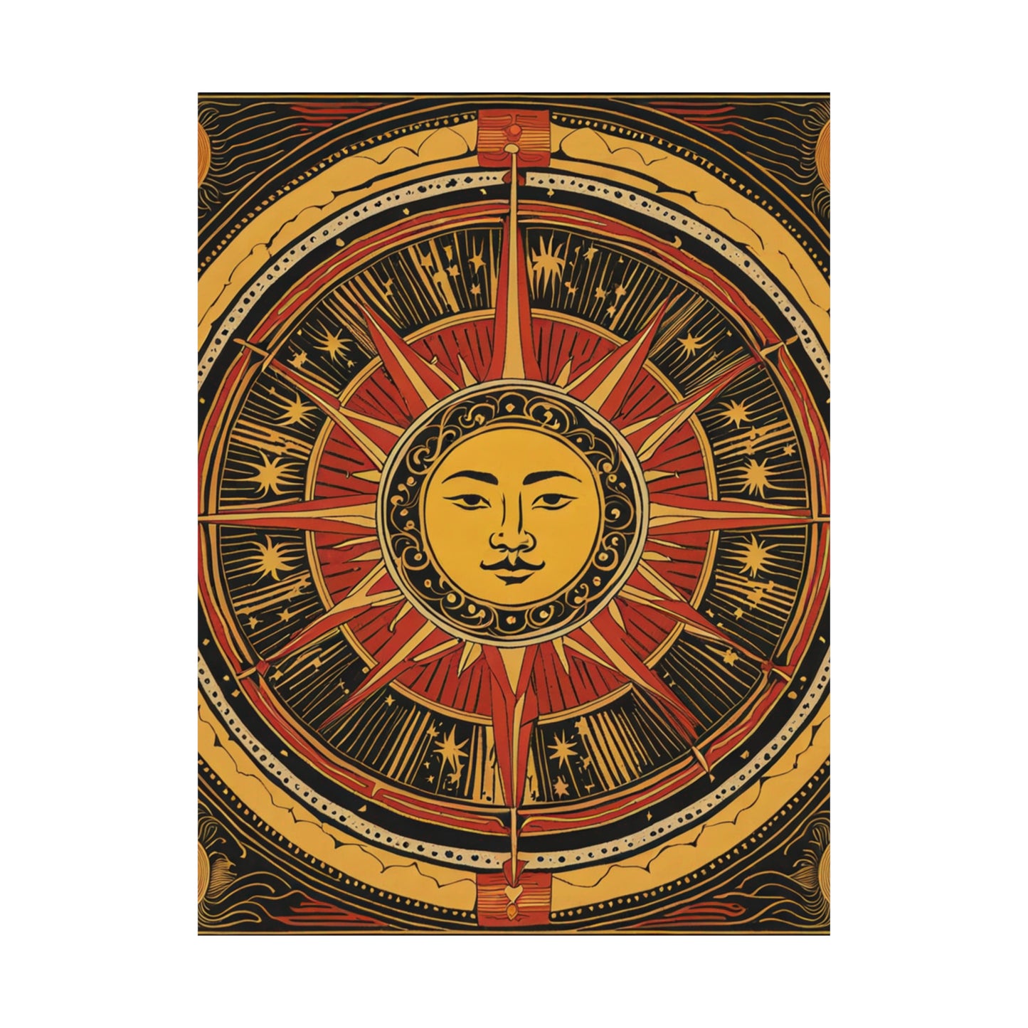 "Ai Weiwei Inspired 'The Sun' Art Poster Prints" by PenPencilArt