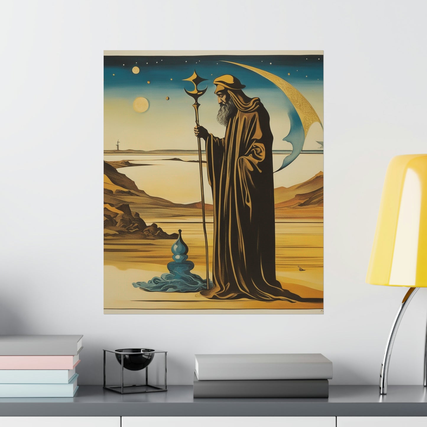 "Salvador Dalí Themed Hermitin Poster - Buy Now!" by PenPencilArt