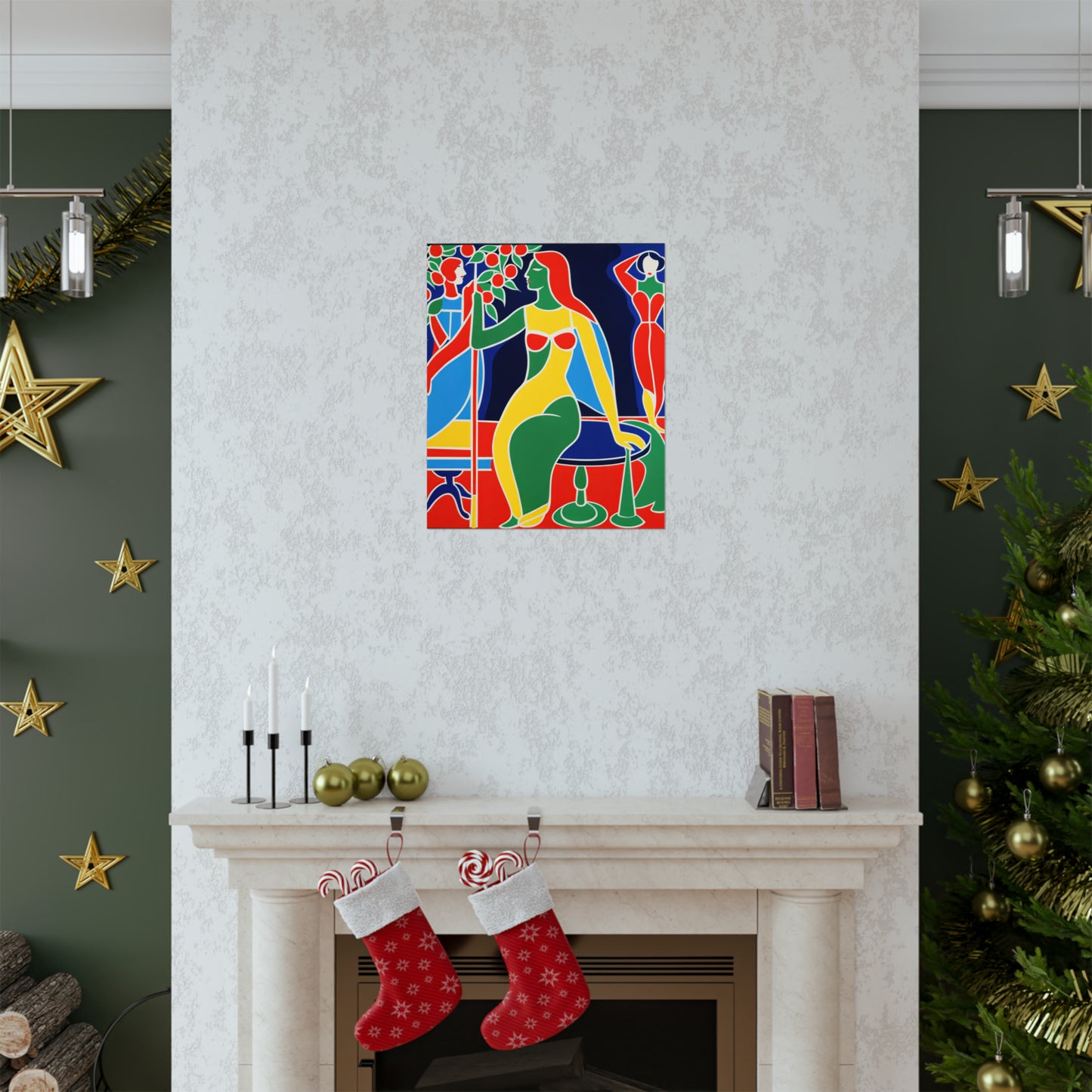 "Matisse-Inspired Justice Poster Print: Peaceful Art Comes Alive" by PenPencilArt