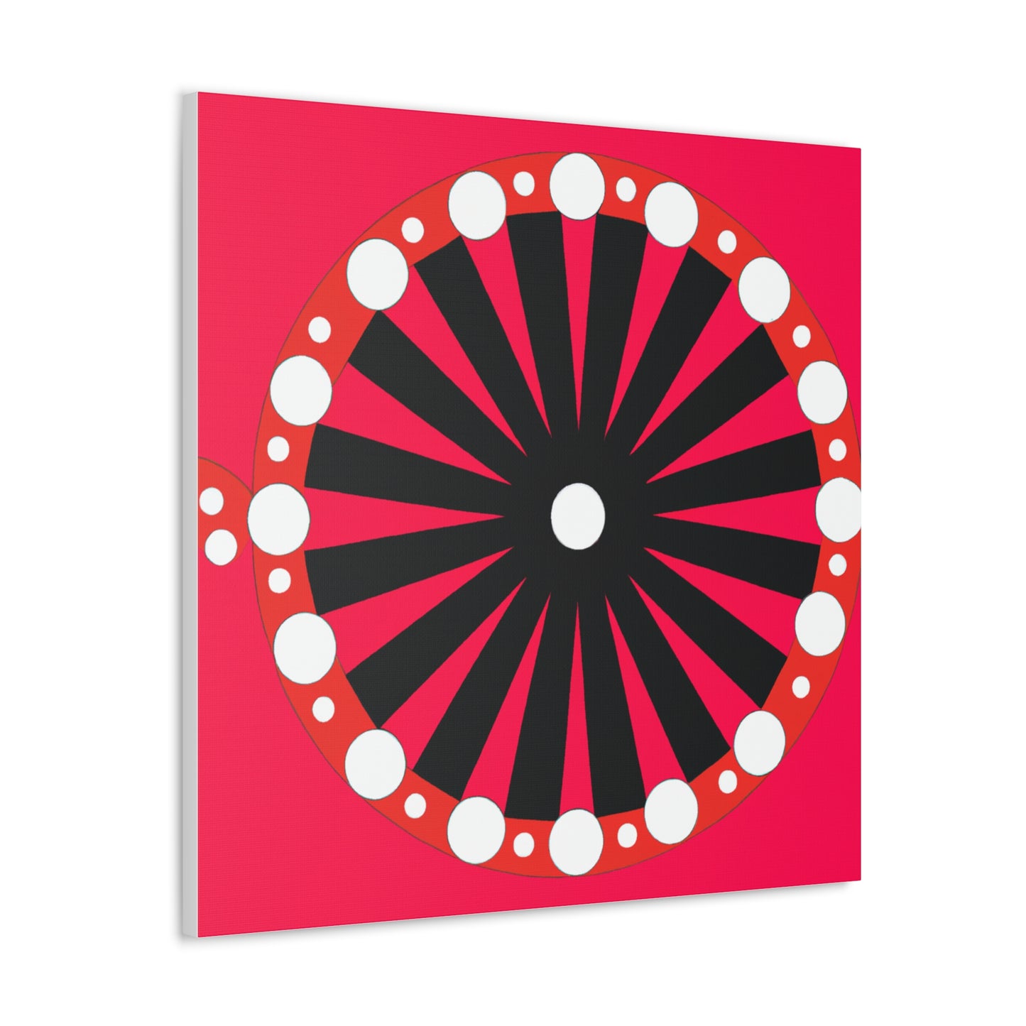 "Yayoi Kusama-Inspired Fortune Canvas Prints" by PenPencilArt