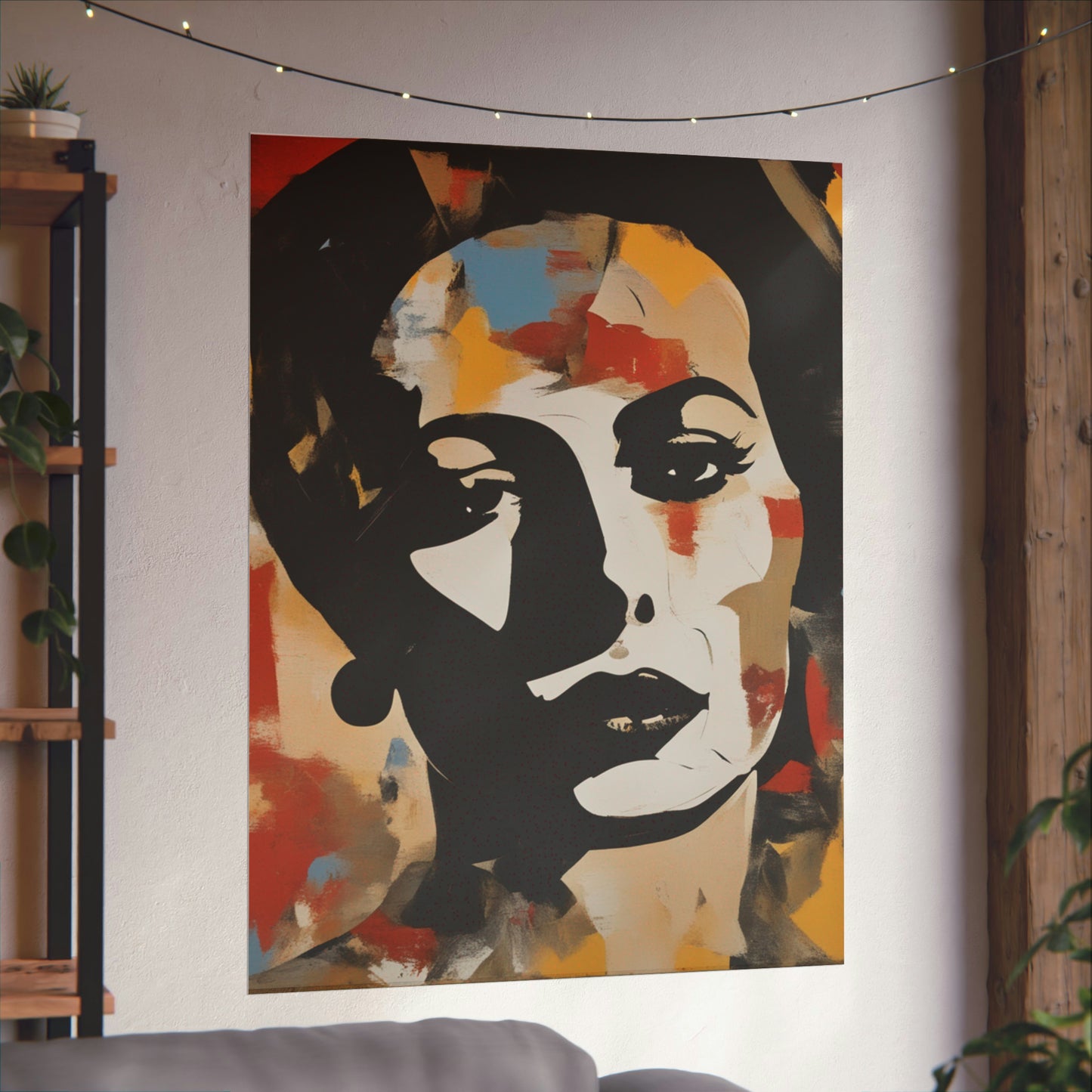 "Mimmo Rotella-Inspired Death Print Poster" by PenPencilArt