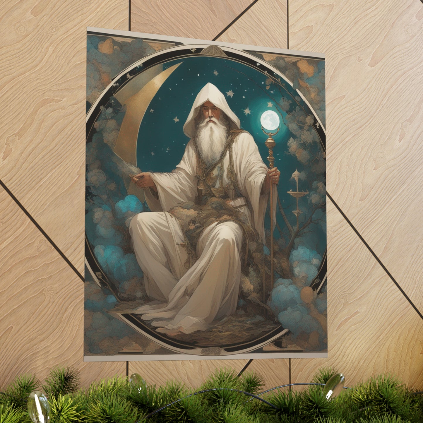 "Krenz Cushart-Inspired Hermitin Poster Print by Kawacy & Neoism" by PenPencilArt