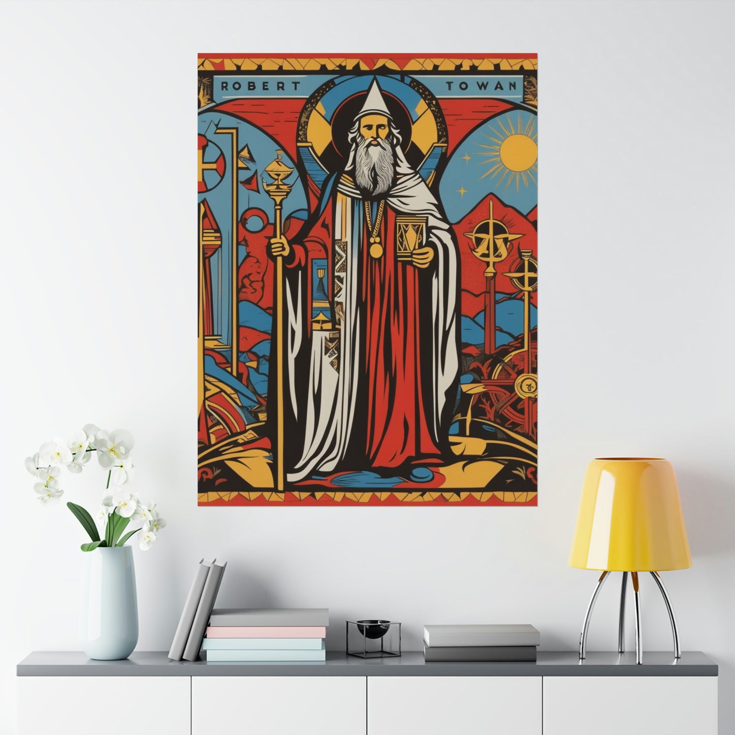 "The Hermit Limited-Edition Poster Print Inspired by Robert Indiana" by PenPencilArt