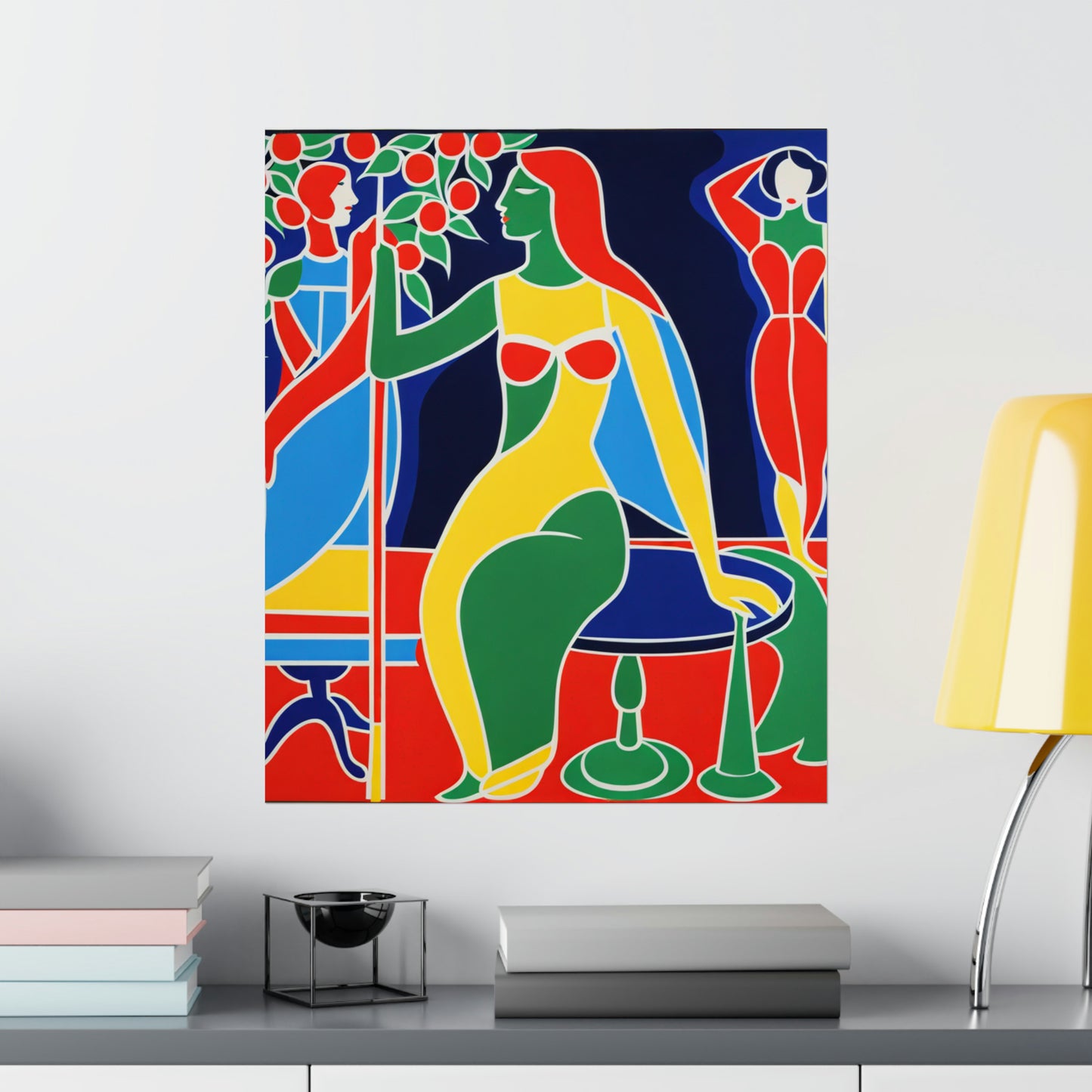 "Matisse-Inspired Justice Poster Print: Peaceful Art Comes Alive" by PenPencilArt