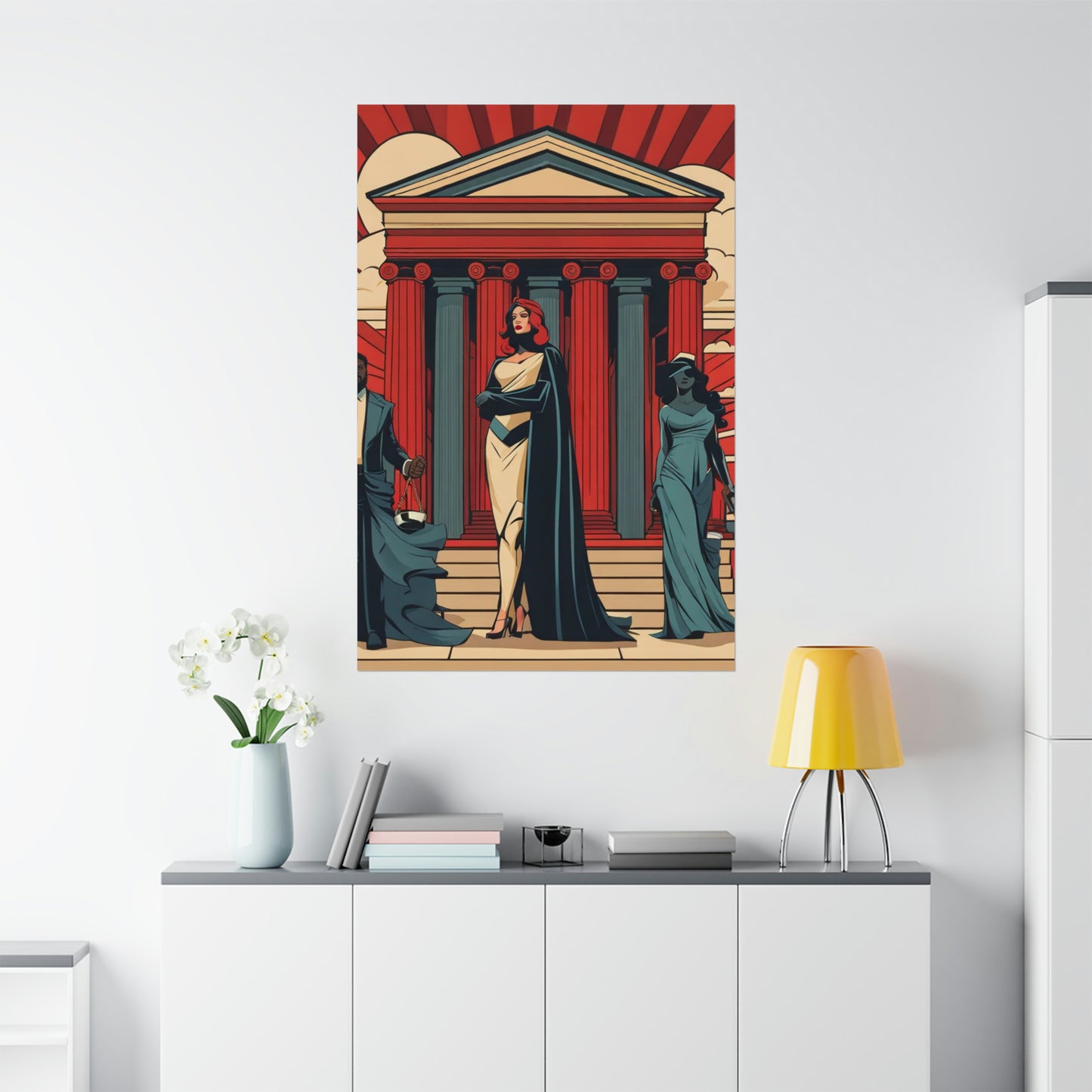 "Justice Art Print: Inspired by Artist Jason Benjamin" by PenPencilArt