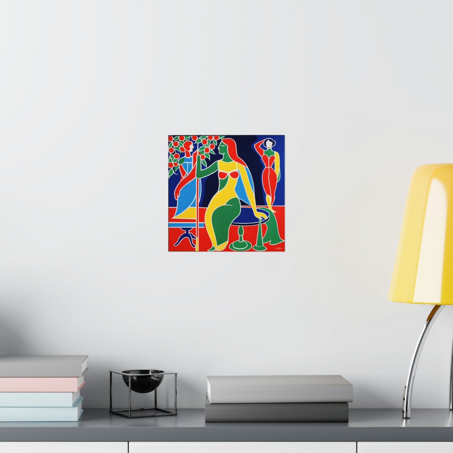 "Matisse-Inspired Justice Poster Print: Peaceful Art Comes Alive" by PenPencilArt