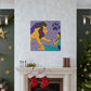 "Modern Art Canvas Print of Strength Inspired by Henri Matisse" by PenPencilArt