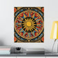 "Robert Indiana-Inspired 'The Sun' Poster Print" by PenPencilArt