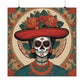 "Frida Kahlo-Inspired 'Death' Decorative Poster Print" by PenPencilArt