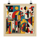 "Abstract Kandinsky-Inspired Justice Poster Print" by PenPencilArt