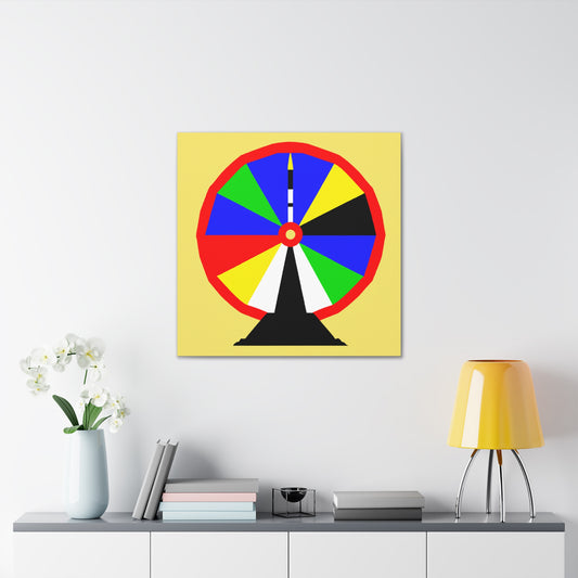 "Kazimir Malevich-Inspired Fortune Canvas Print" by PenPencilArt