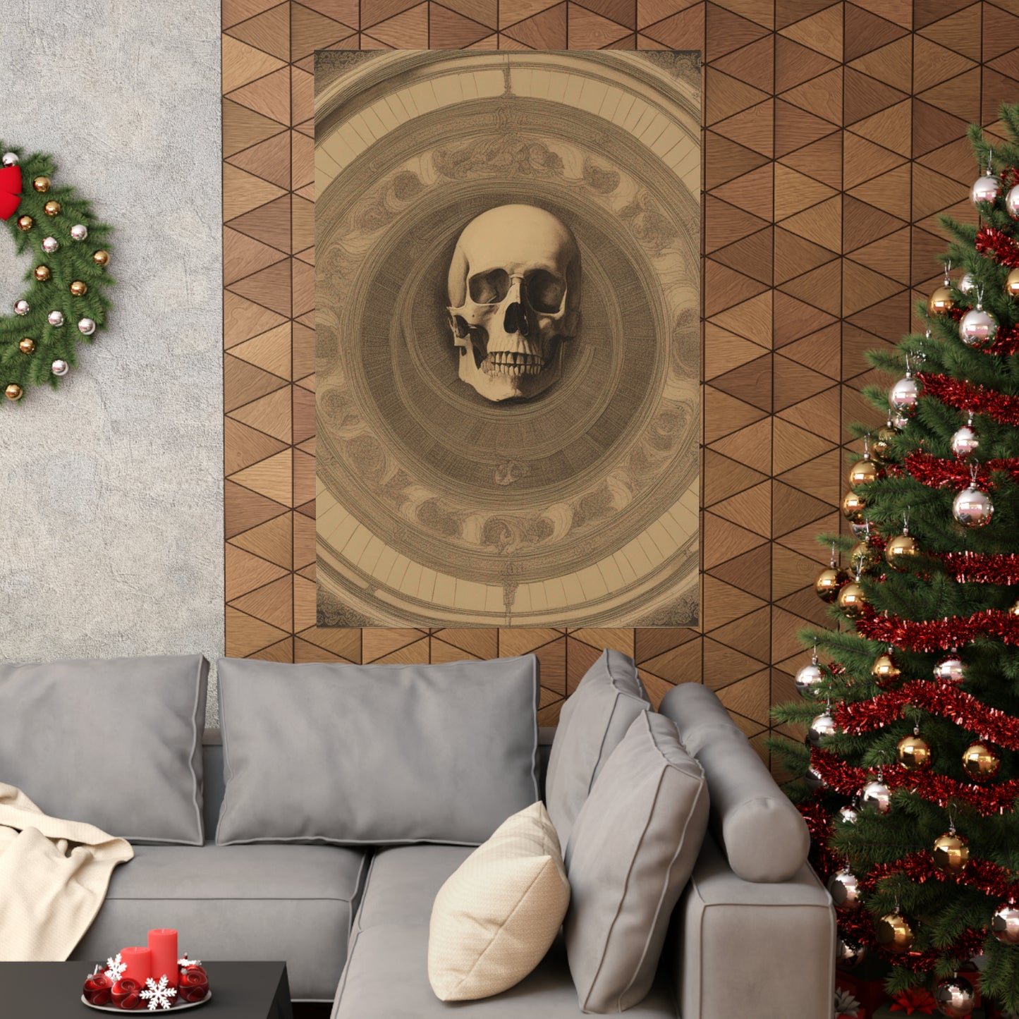 "A Stunning Poster Print of Death Inspired by Leonardo da Vinci" by PenPencilArt