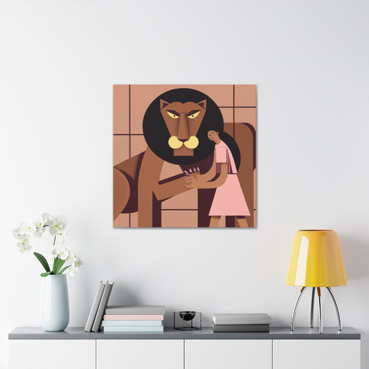 "Hariton Pushwagner-Inspired Canvas Prints of Strength" by PenPencilArt