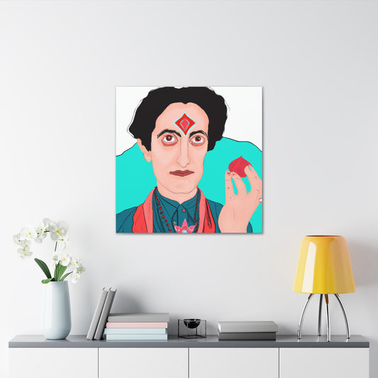 "Frida Kahlo-Inspired Magical Universe Canvas Prints" by PenPencilArt