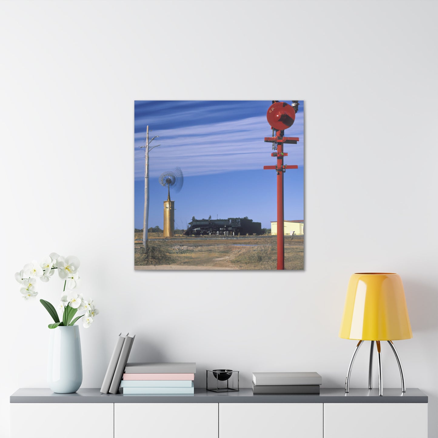 "Texas Tornado Canvas Print Inspired by Hariton Pushwagner" by PenPencilArt