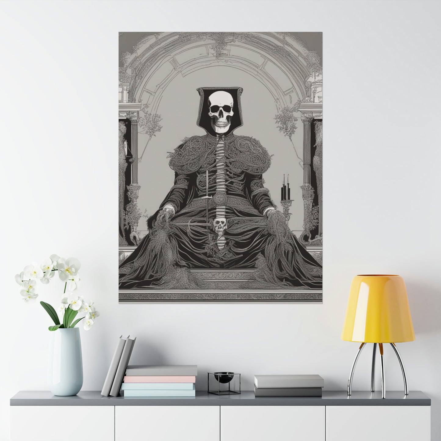 'Hariton Pushwagner-Inspired 'Death' Poster Print' by PenPencilArt