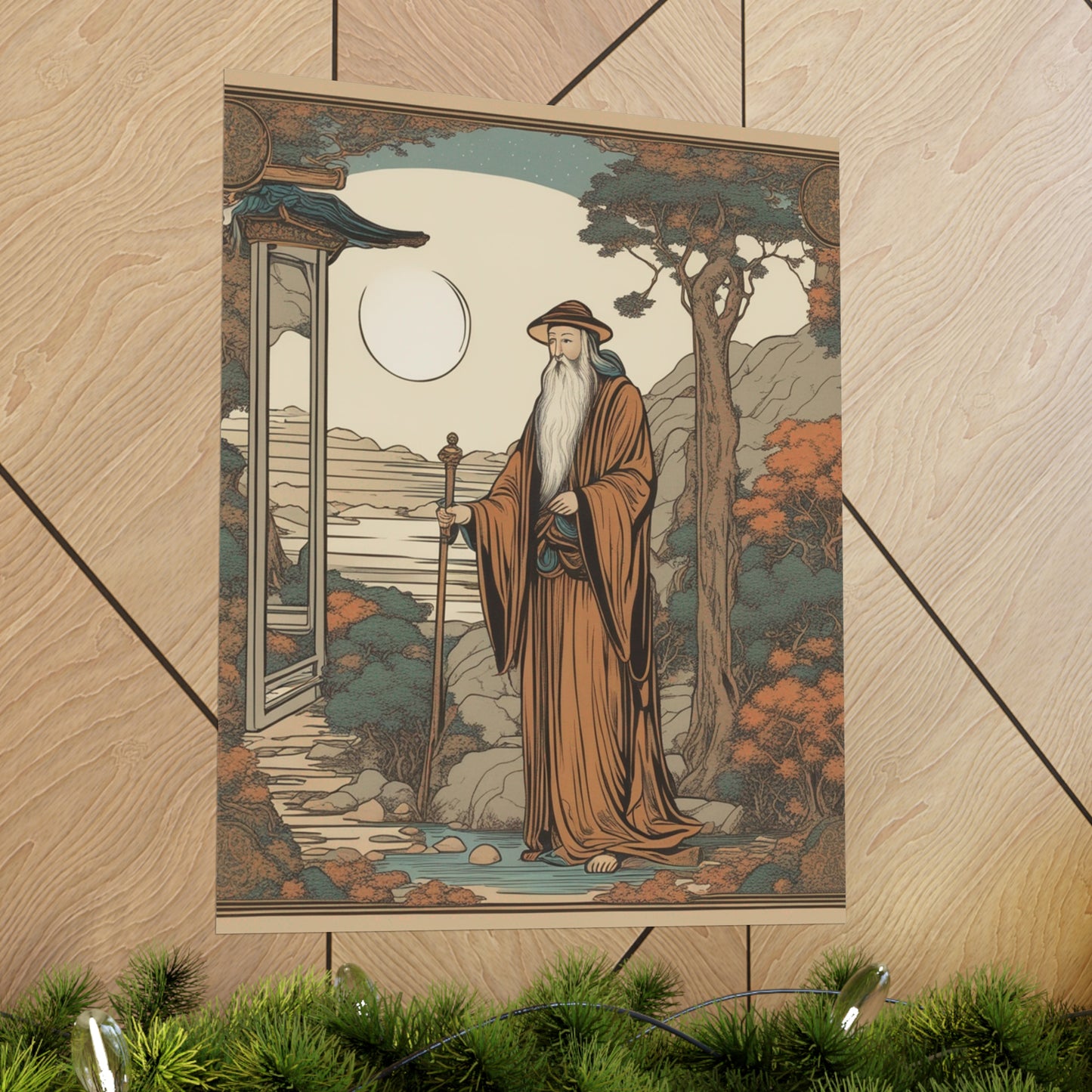 "The Hermit - Qiu Ying Art Prints" by PenPencilArt