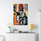 Mimmo Rotella-Inspired Justice Poster Prints by PenPencilArt