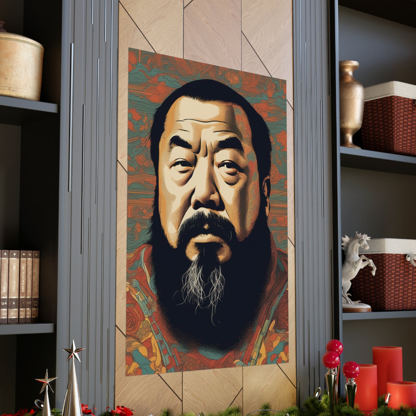 "Ai Weiwei-Inspired Death Print Poster" by PenPencilArt