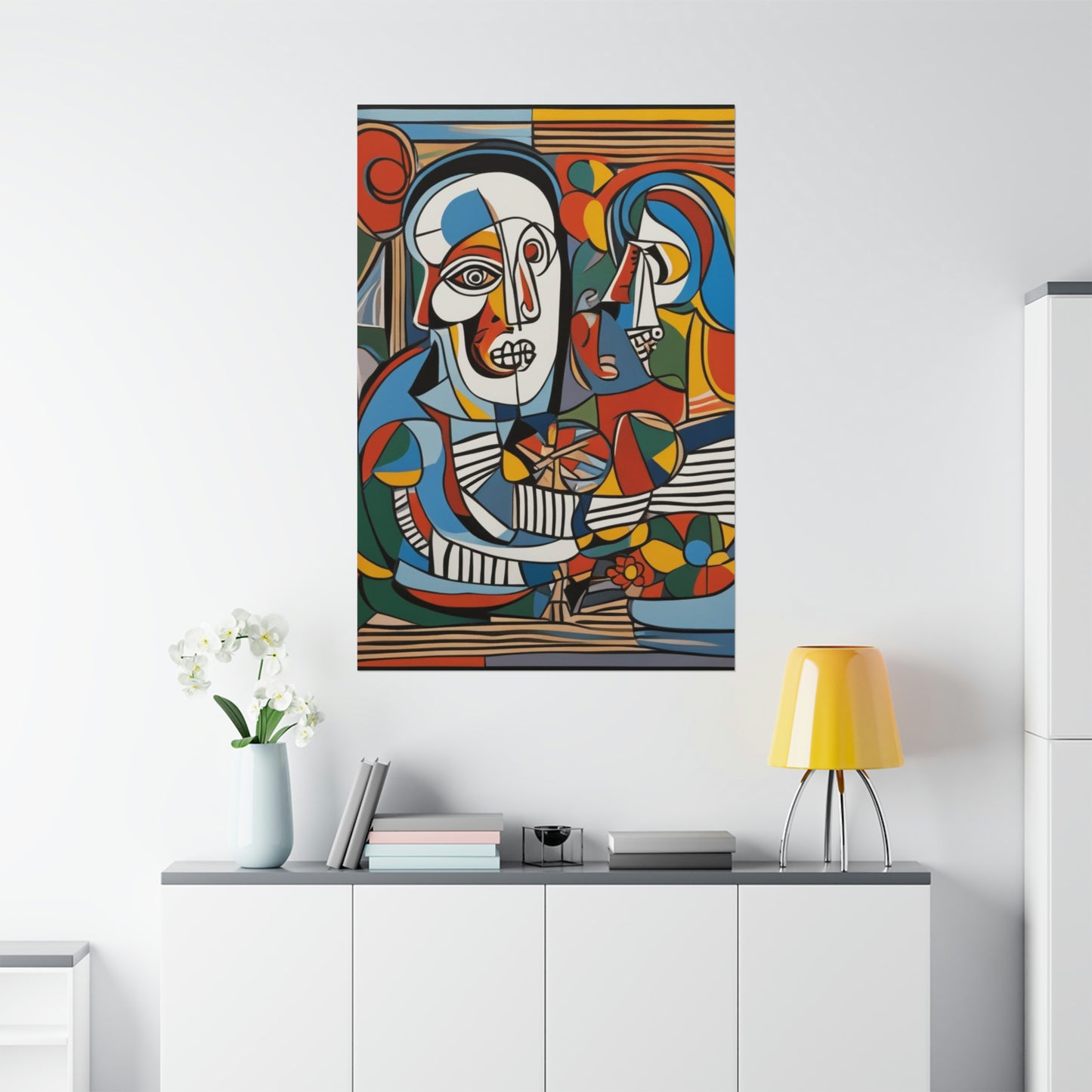 "Pablo Picasso-Inspired Death Poster Prints" by PenPencilArt