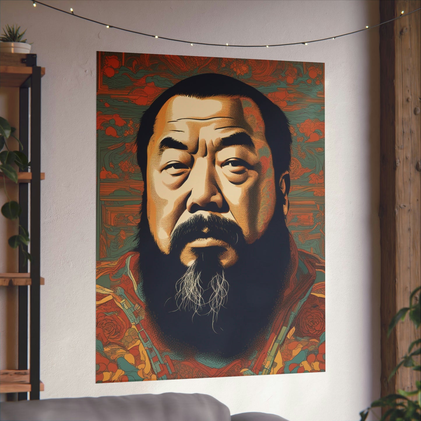 "Ai Weiwei-Inspired Death Print Poster" by PenPencilArt