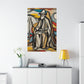 "Style-Inspired Poster Print: Willem de Kooning's "The Hermit" by PenPencilArt