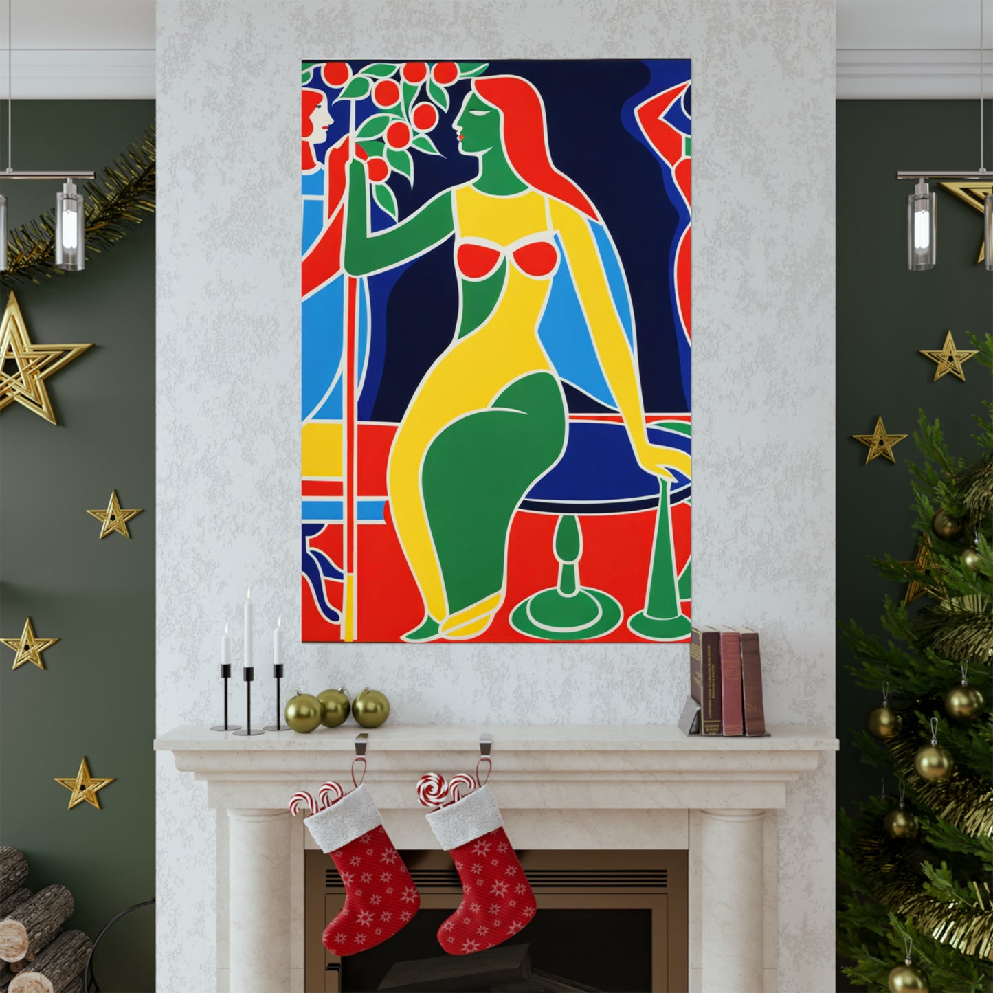 "Matisse-Inspired Justice Poster Print: Peaceful Art Comes Alive" by PenPencilArt