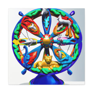 "Fortune-Inspired Canvas Prints by Jeff Koons" by PenPencilArt