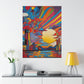 "Creating Art with a Peter Max-Inspired Style: Death Poster Print" by PenPencilArt