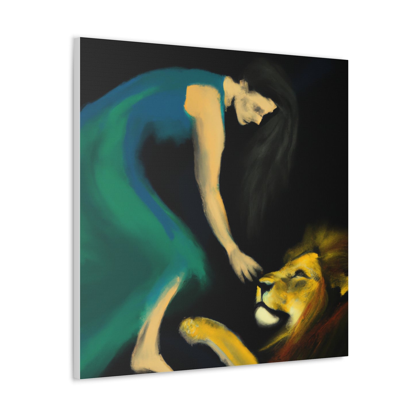 "Striking Strength with Style Inspired by Willem de Kooning | Canvas Prints" by PenPencilArt