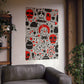 "Yayoi Kusama-Inspired 'Death' Poster Prints" by PenPencilArt