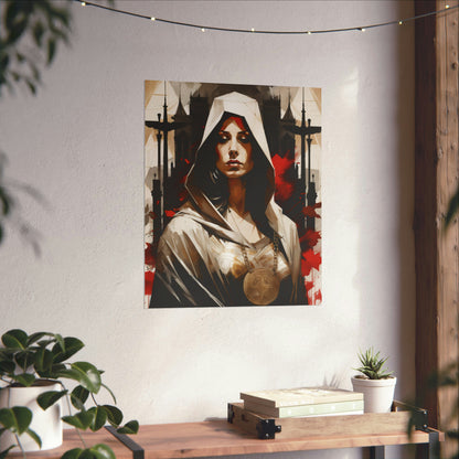 Brad Kunkle, Russ Mills, and Andrey Gordeev Inspiration: Justice Poster Print by PenPencilArt