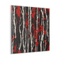 "Clyfford Still Style Death Art:Canvas Prints Available" by PenPencilArt