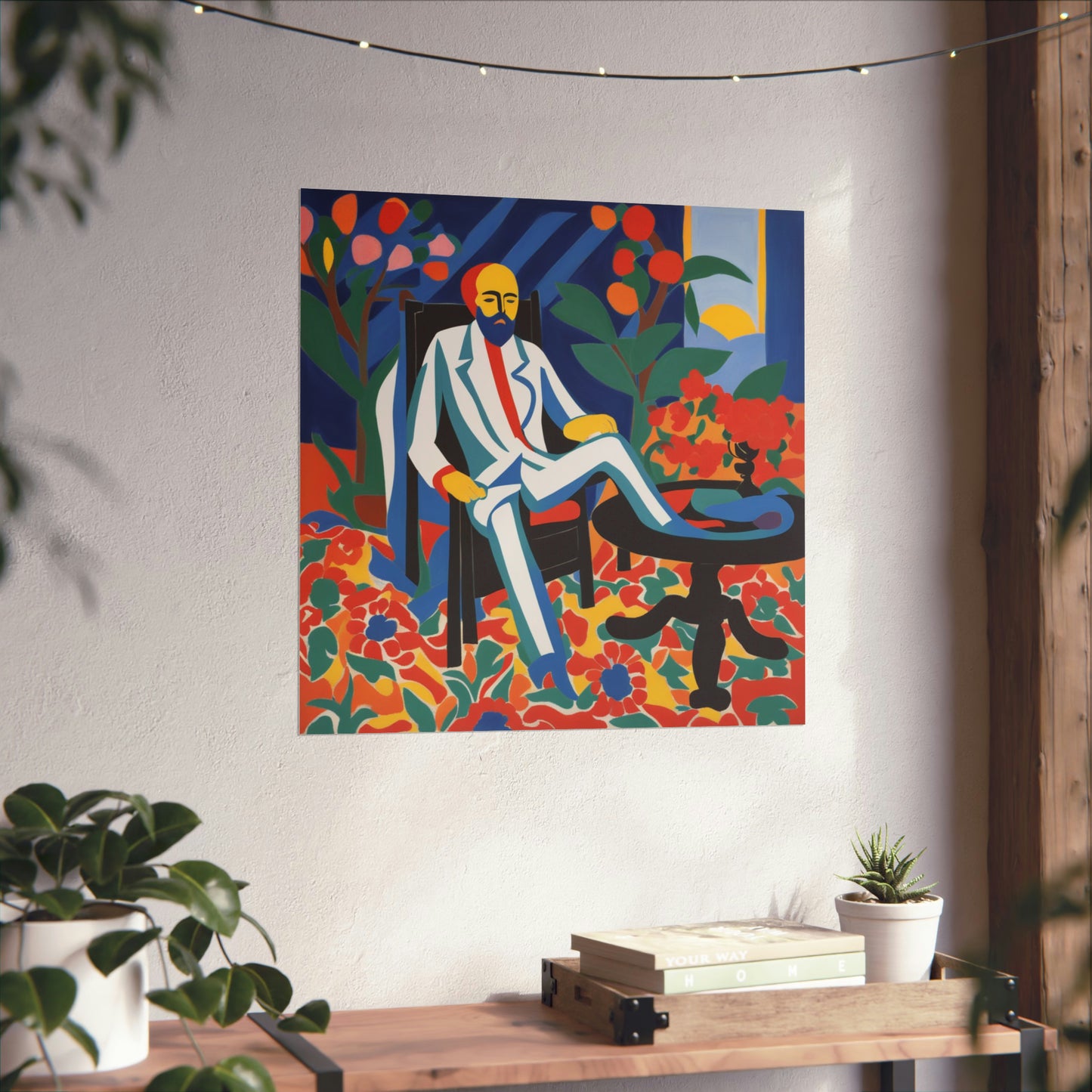 "Henri Matisse-Inspired Death Poster Prints" by PenPencilArt