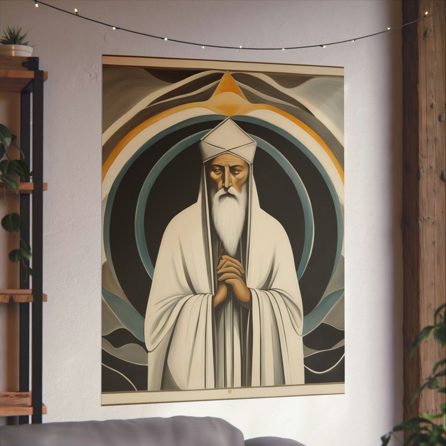 "The Hermit: A Poster Print Inspired by Georgia O'Keeffe" by PenPencilArt