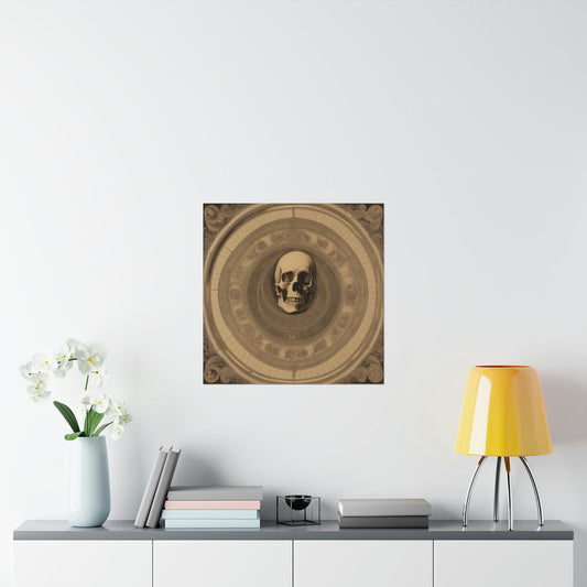 "A Stunning Poster Print of Death Inspired by Leonardo da Vinci" by PenPencilArt