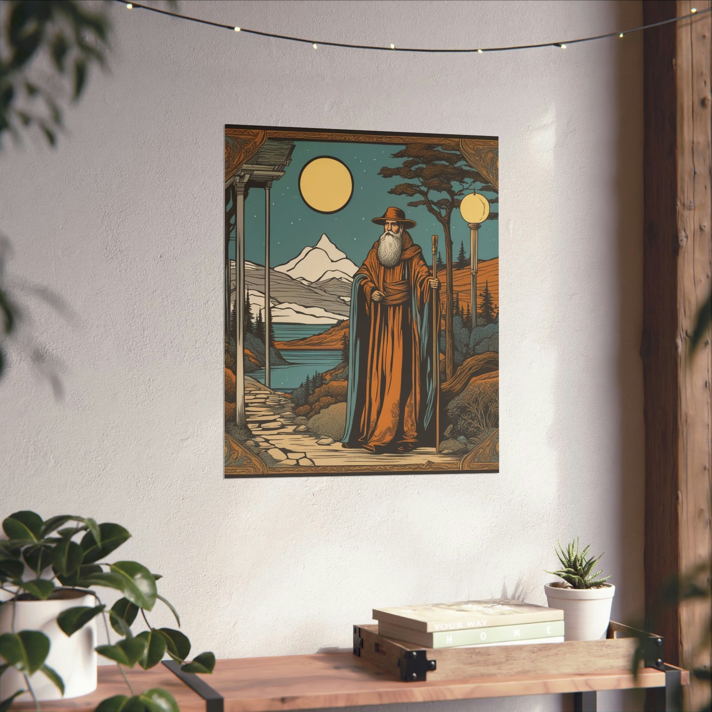 "The Hermit by Hariton Pushwagner: Fine Art Poster Prints" by PenPencilArt